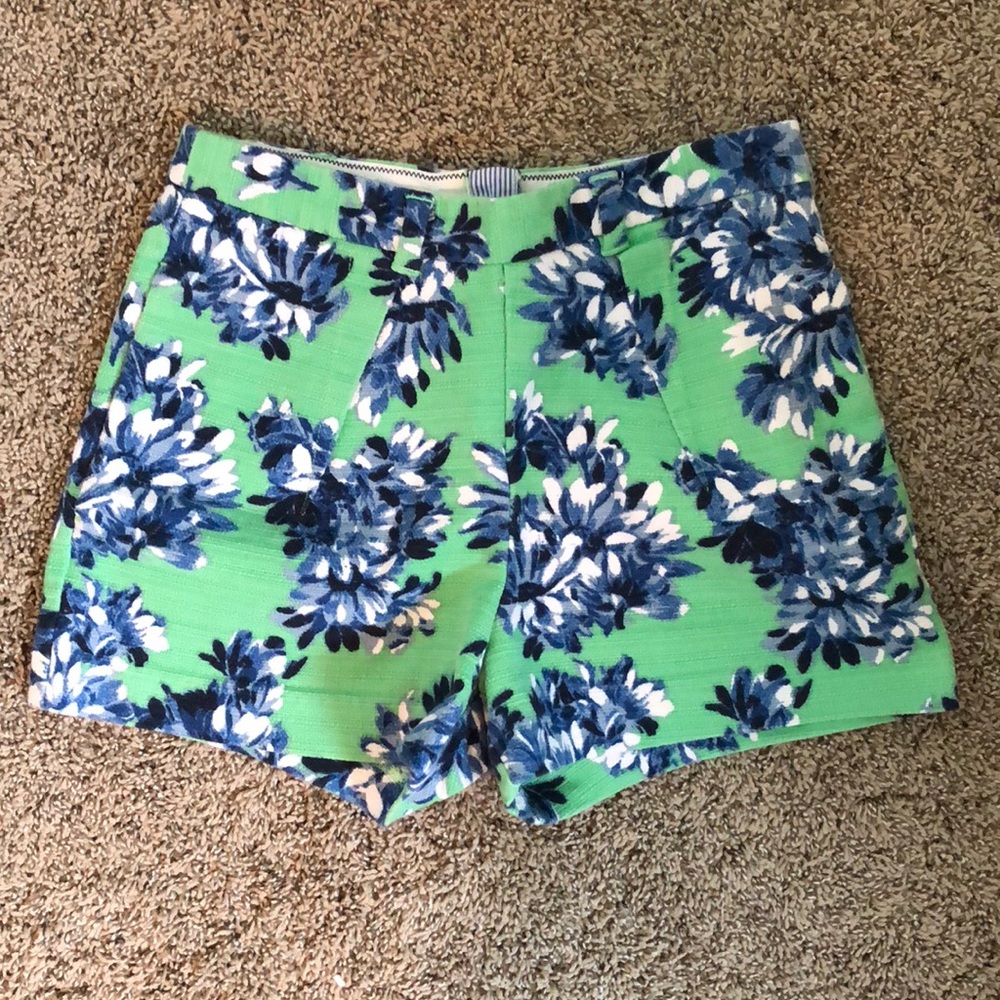 Jcrew Floral Print Shorts
